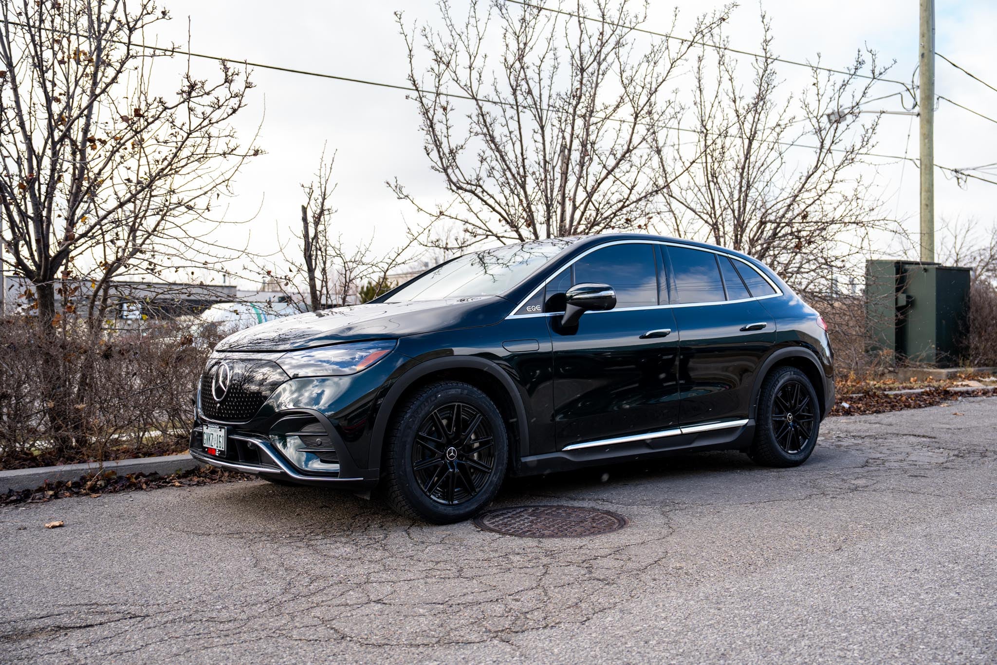 Mercedes-Benz EQE350 SUV x R322 Gloss Black