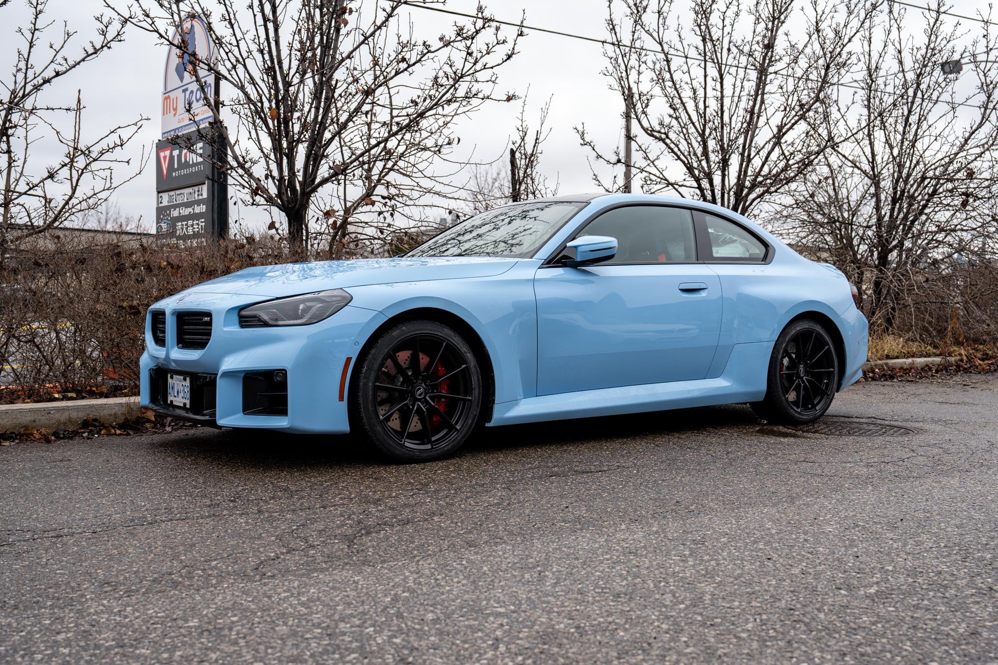 BMW G87 M2 x OPE FF08 Matte Black