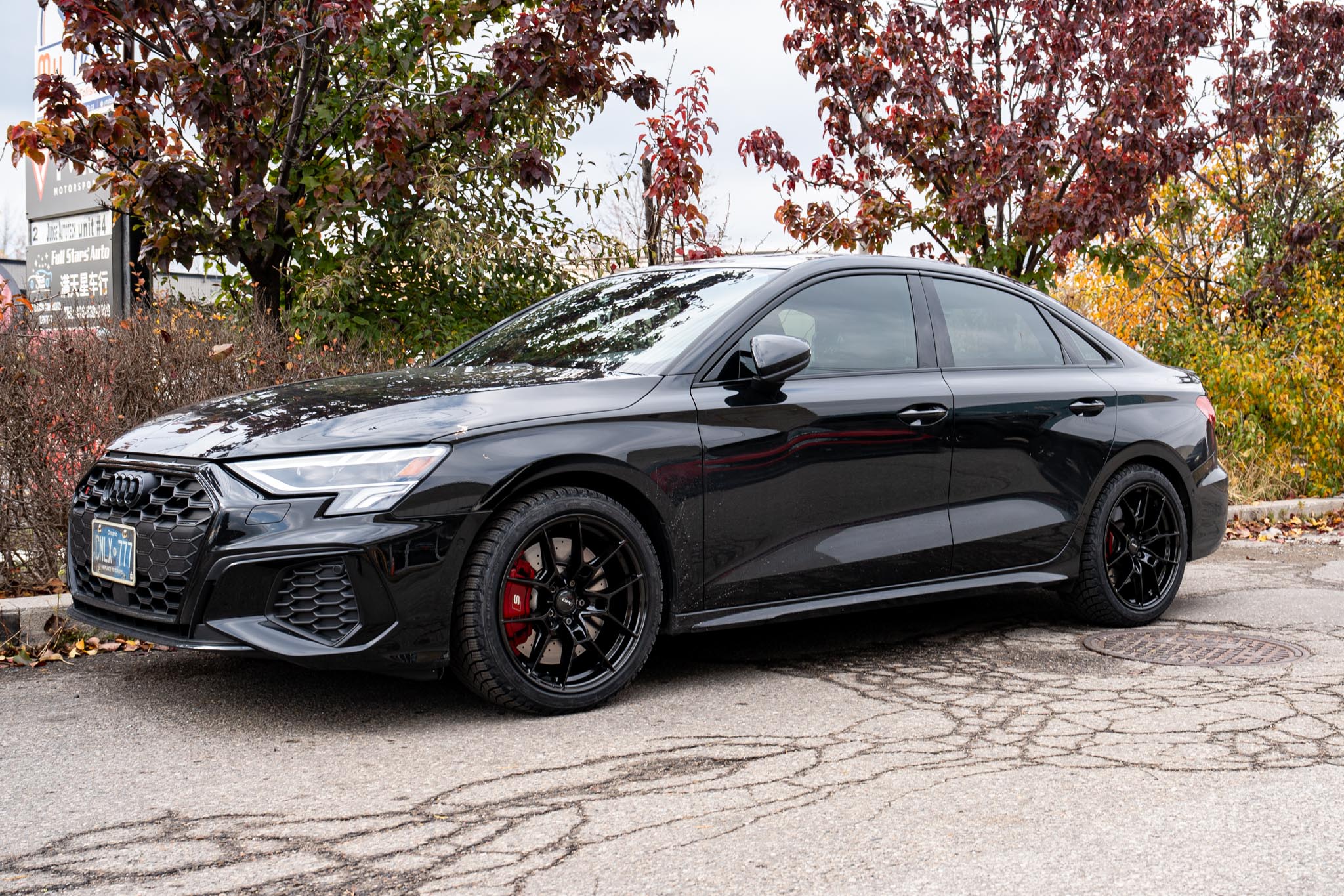 Audi S3 x OPE FF06 FlowForm Diamond Black