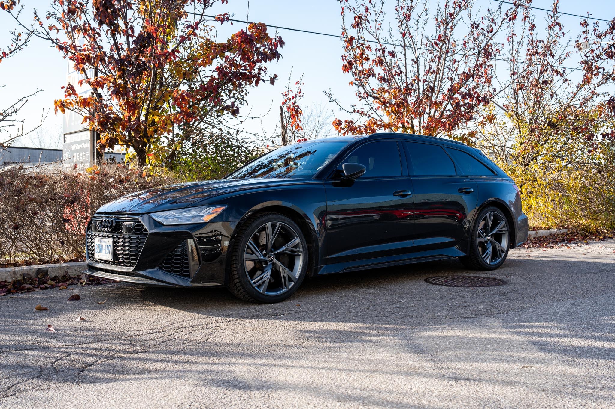 Audi RS6 Avant x AD07 Satin Gunmetal