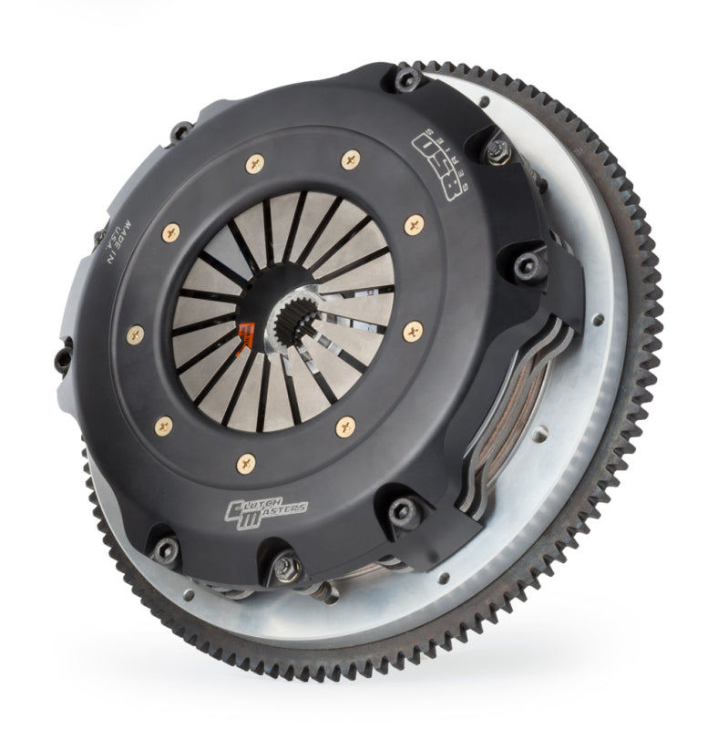 Clutch Masters 01-07 Mitsubishi Lancer Evo 850 Street Twin Disc Clutch Kit w/ Aluminum Flywheel