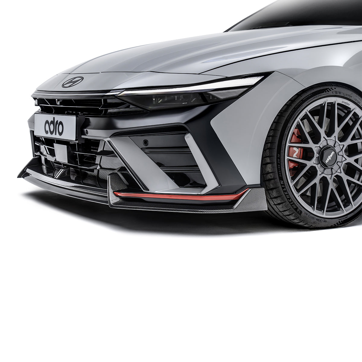 ADRO Hyundai Elantra N Carbon Fiber Front Lip (2024+)