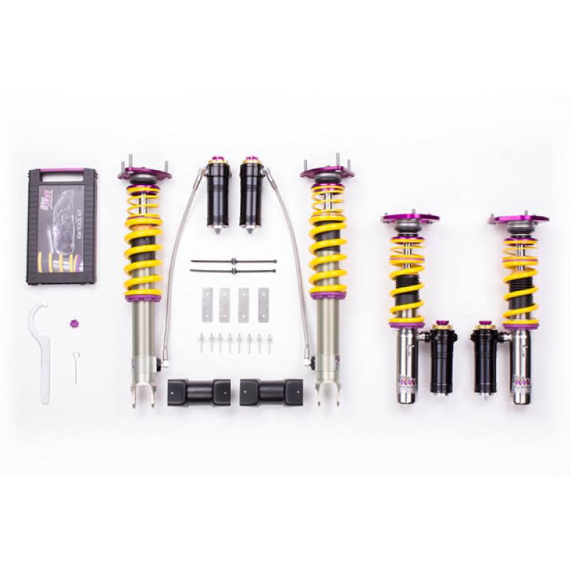 KW Clubsport Coilover Kit 3-Way - 2014-2019 Porsche Turbo w/o PDCC