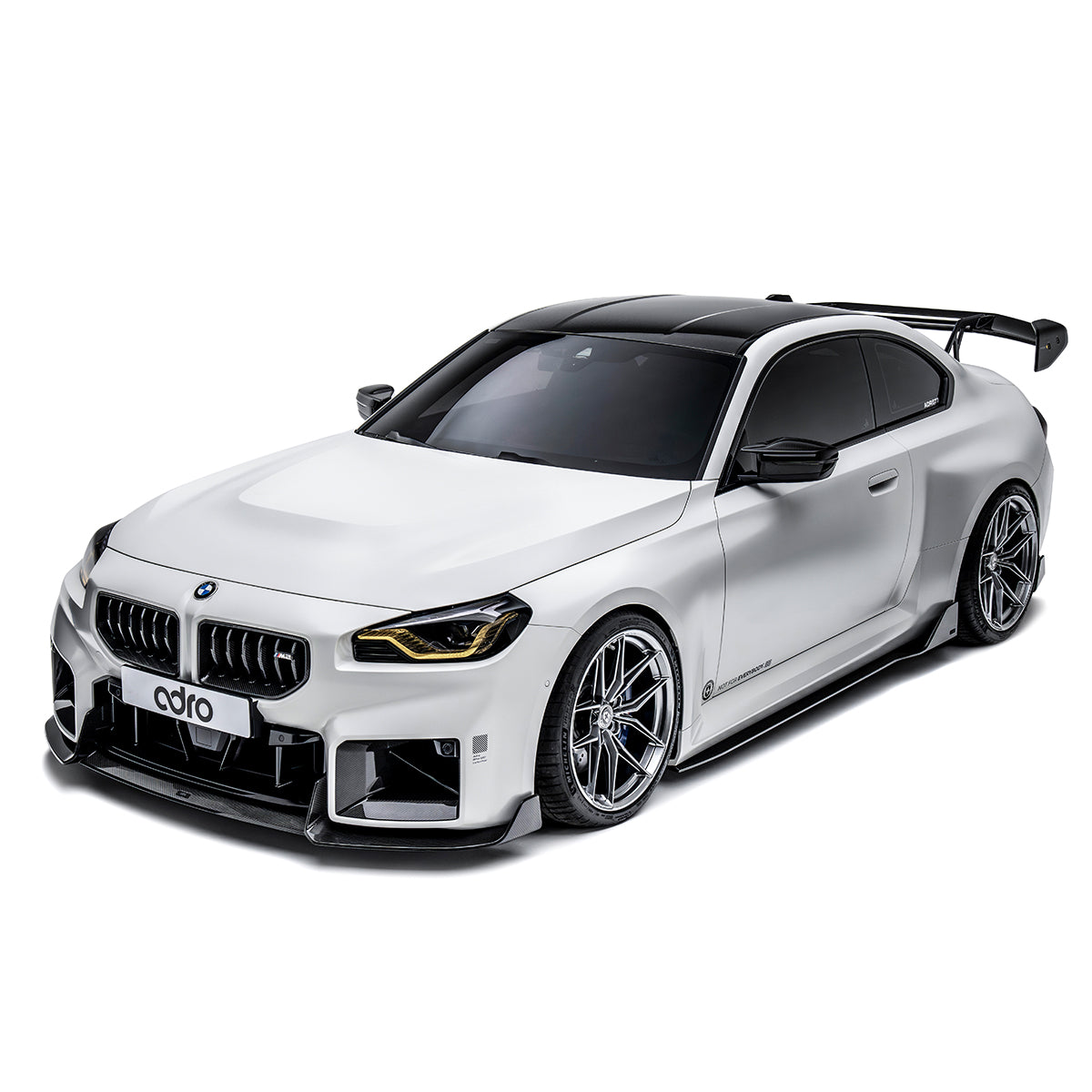 ADRO BMW G87 M2 Carbon Fiber Front Lip (Stock Bumper)