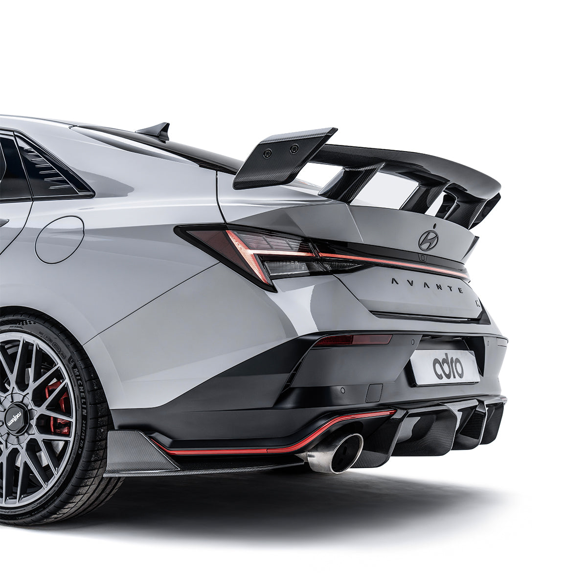 ADRO Hyundai Elantra N Carbon Fiber Rear Diffuser (2024+)