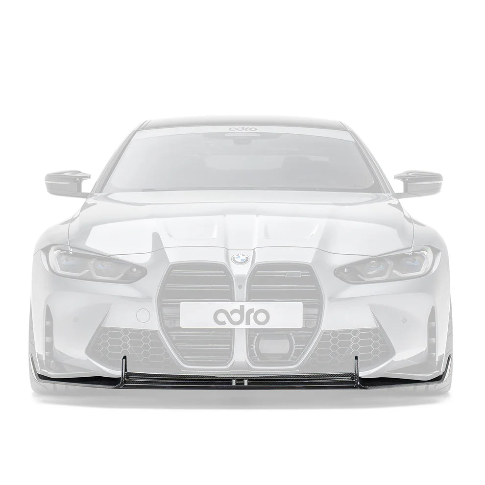 ADRO BMW G8X M3/M4 Carbon Fiber Front Lip (Stock Bumper)