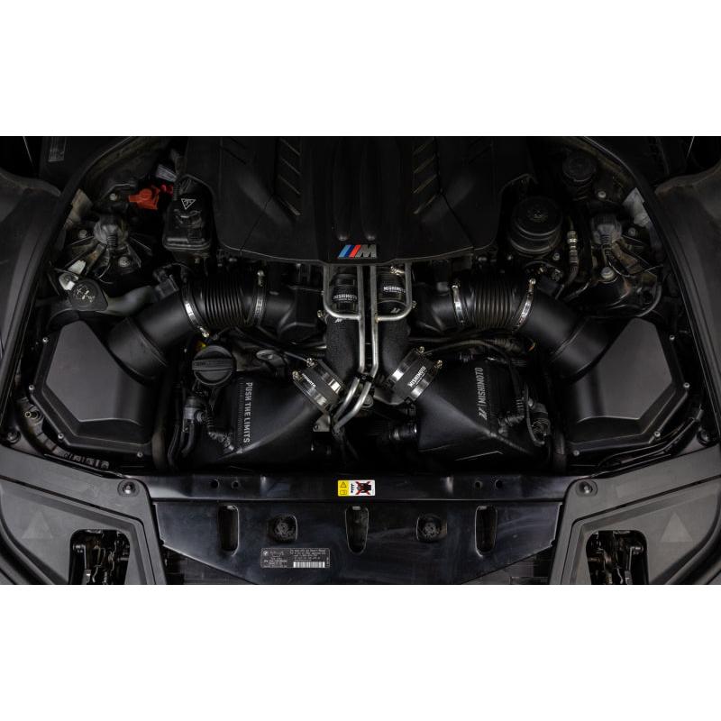 Mishimoto 12-16 BMW F10 M5 Intercooler Kit (Wrinkle Black)