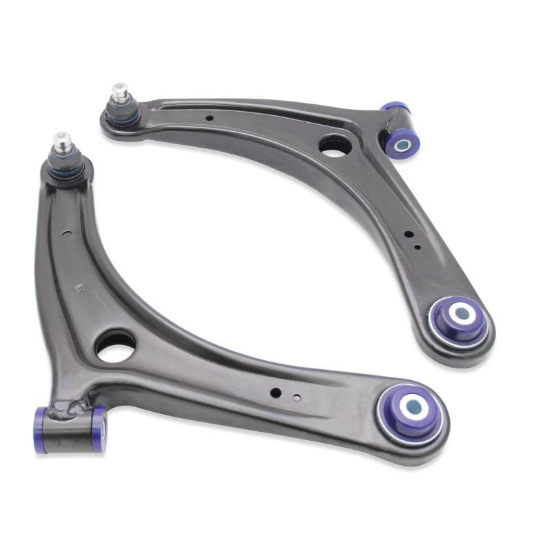 SuperPro 2008 Mitsubishi Lancer GTS Front Lower Control Arm Set w/ Bushings - T1 Motorsports