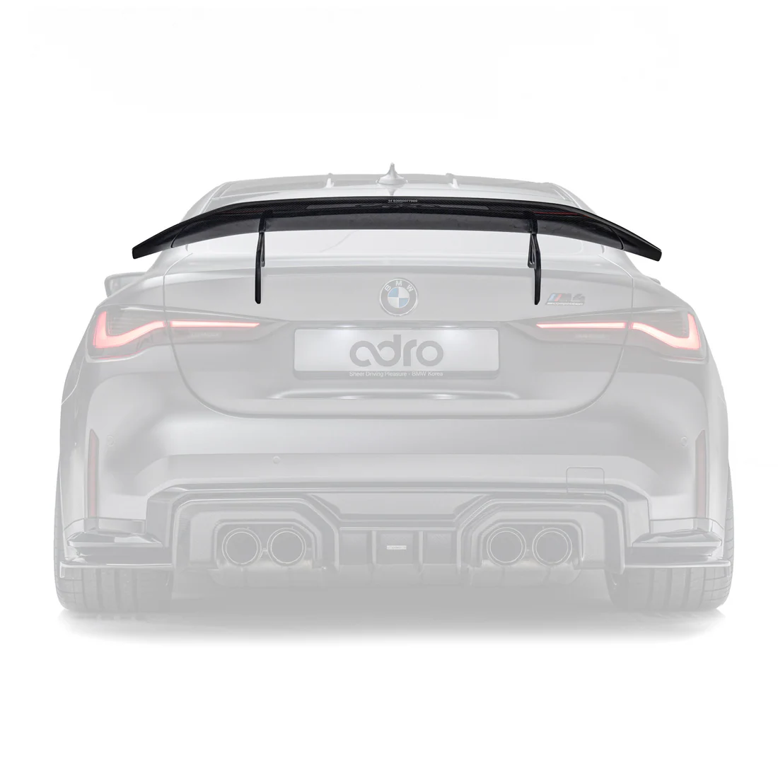 ADRO BMW G82 M4 AT-S Carbon Fiber Swan Neck Wing