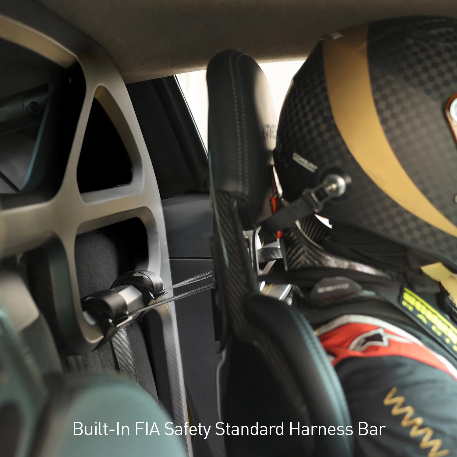 Silver Rocket SR Dry Carbon Fiber Roll Cage & Harness Bar (FIA 253 Compliant) - 2022+ Porsche 718 Cayman GT4/GT4RS/Spyder RS