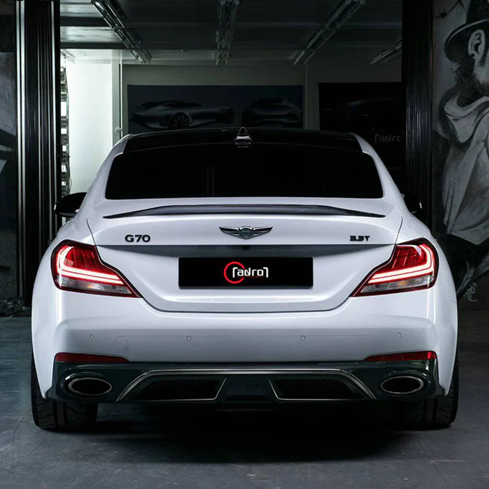 ADRO Genesis G70 Carbon Fiber Trunk Spoiler V1 (2019-2021)