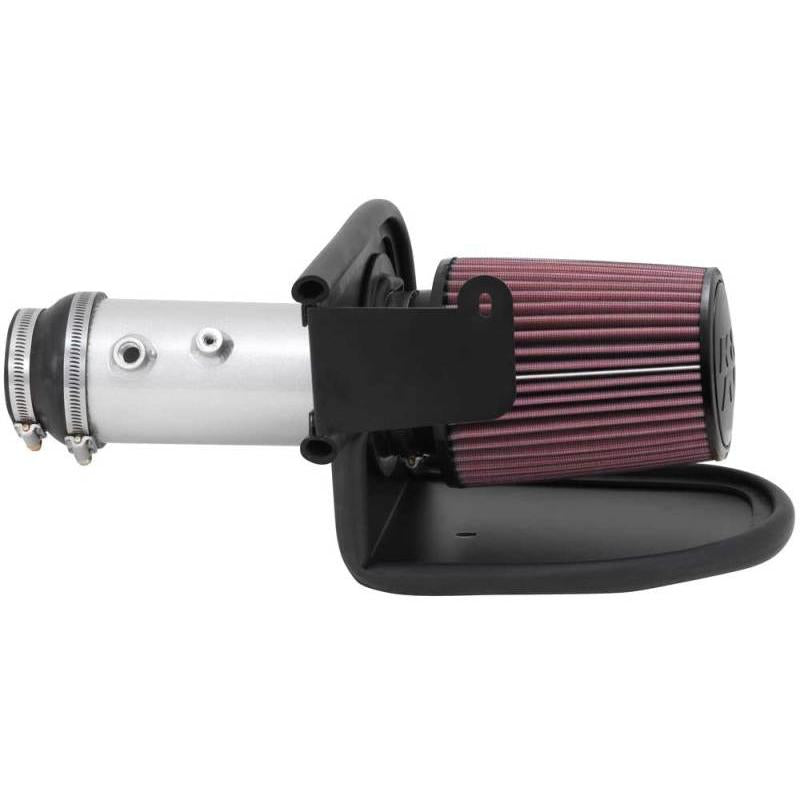 K&N 13-14 Honda Accord 3.5L V6 69 Series Typhoon Air Intake System - Silver Cold Air Intake Kit