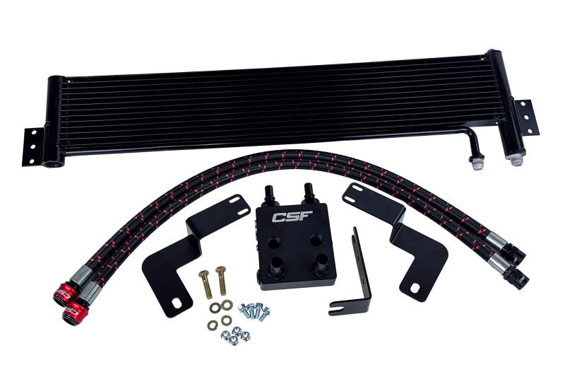 CSF 2021+ Ford Bronco 2.7L EcoBoost External Transmission Oil Cooler Kit