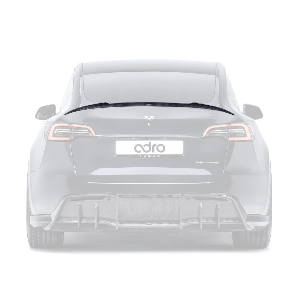ADRO Tesla Model Y Carbon Fiber Spoiler (2020-2024)