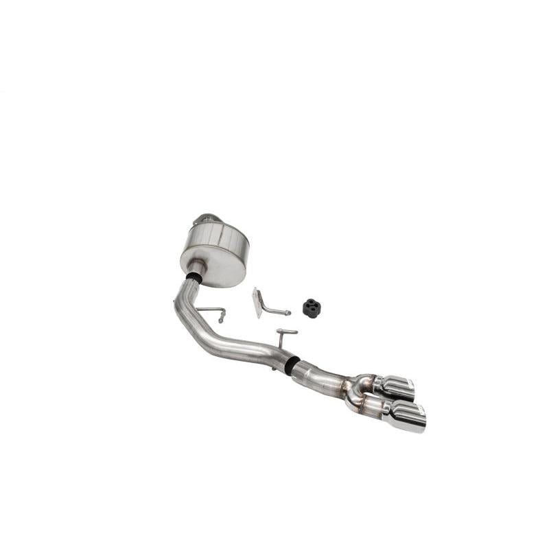 Corsa 2021-2022 Ford F-150 Regular Cab/6.5in Bed 5.0L V8 Xtreme Cat-Back Front of Tire Exit-Polished - T1 Motorsports