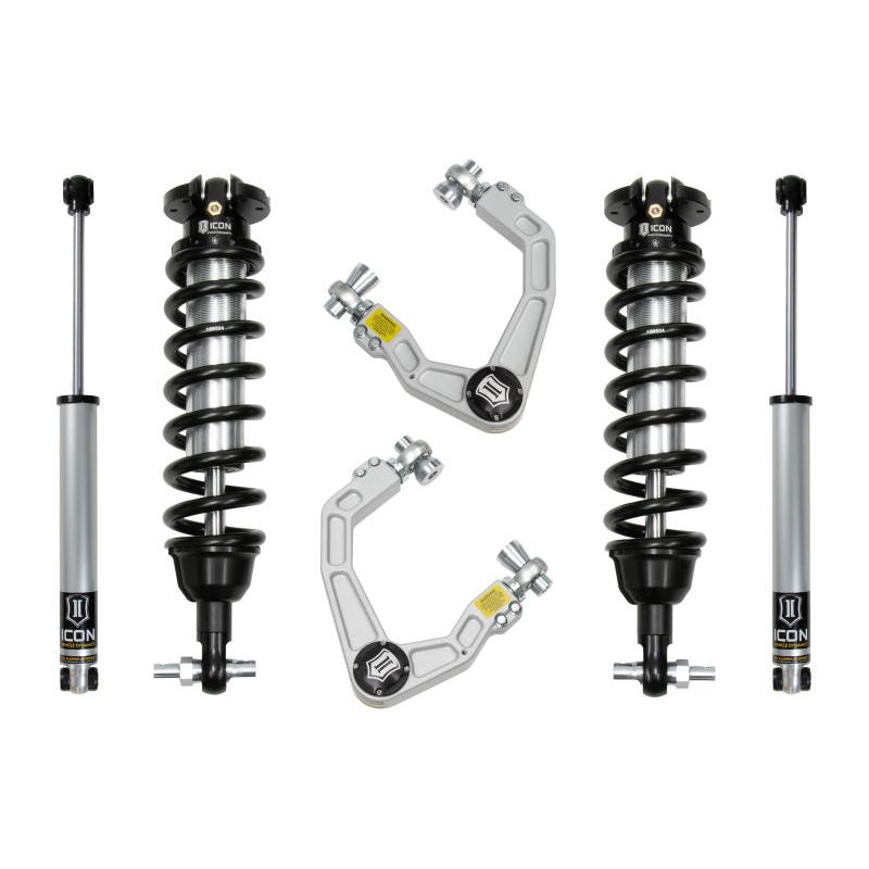 ICON 19-21 Ford Ranger 0-3.5in Stage 2 Suspension System w/ Billet UCA Alum Knuckle