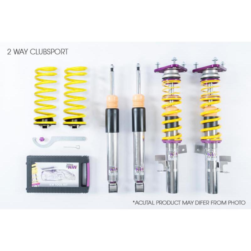 KW Ford Mustang With Electronic Dampers Clubsport Coilover Kit 2-Way