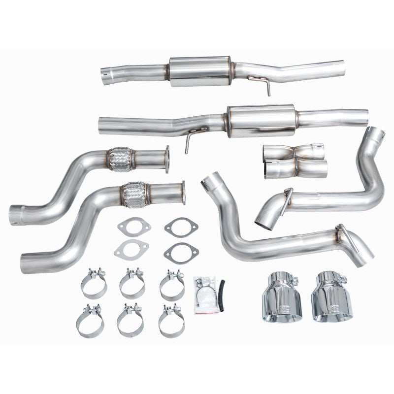 AWE Tuning Track Edition Catback Exhaust System w/Chrome Silver Tips for 2023+ Nissan Z