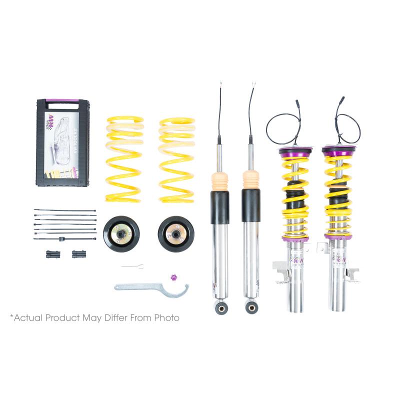 KW DDC Plug & Play Coilover Kit Volkswagen Golf VIII R w/ Electronic Dampers - T1 Motorsports
