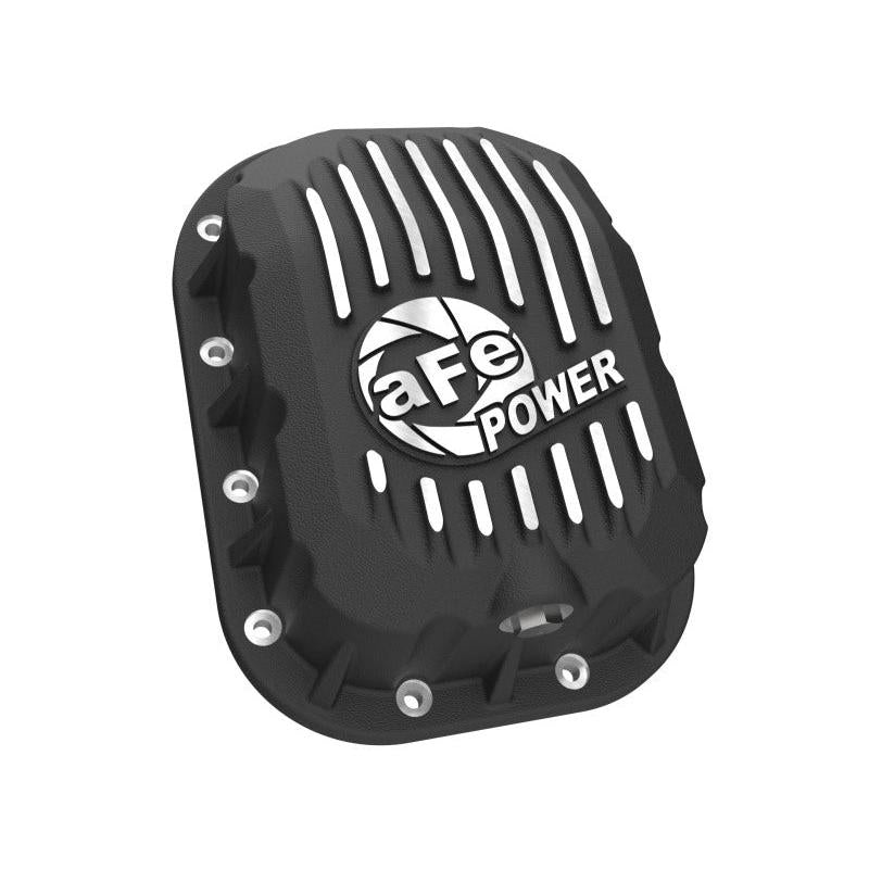 aFe POWER Pro Series Engine Oil Pan Black w/ Machined Fins Jeep Wrangler (JL)/Gladiator 18-25 V6
