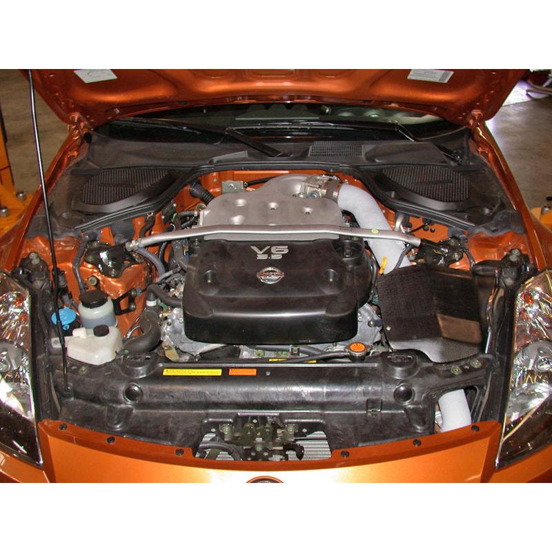 K&N 03-06 350z Polished Typhoon Short Ram Intake