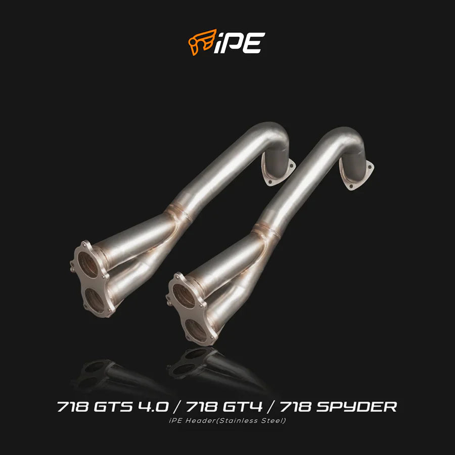 iPE Full Exhaust System for 2020+ Porsche 718 Spyder/Cayman GT4