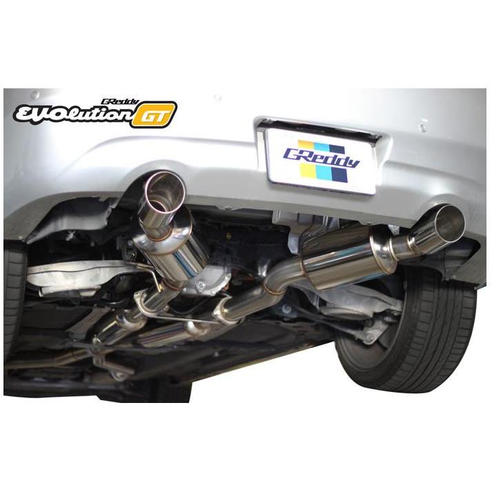 GReddy 07-14 Infiniti G37 Evolution (RWD ONLY) GT 304SS Cat-Back Exhaust - T1 Motorsports