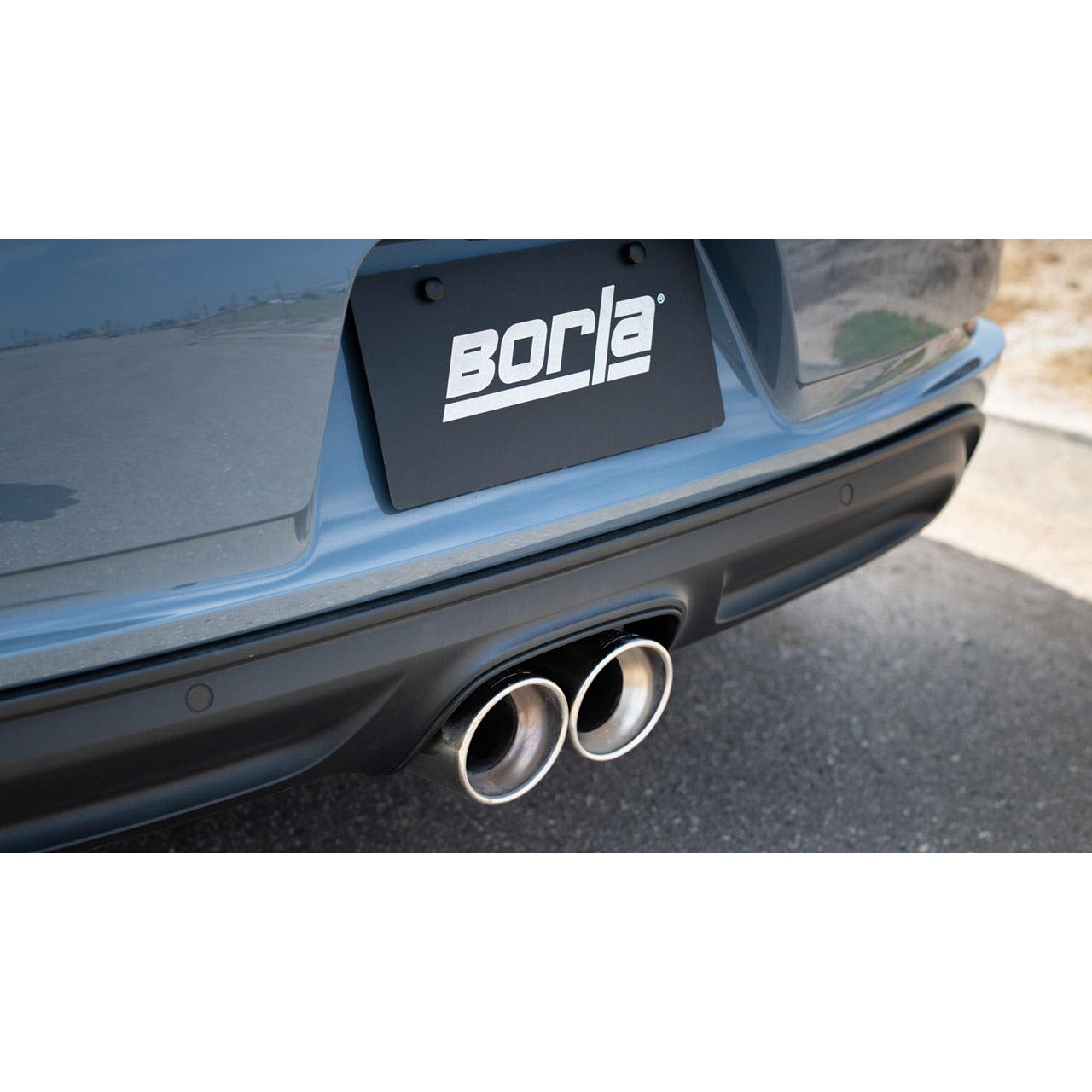 Borla S-Type Cat-Back Exhaust - 2017-2022 Porsche Cayman/Boxster 718 2.0L