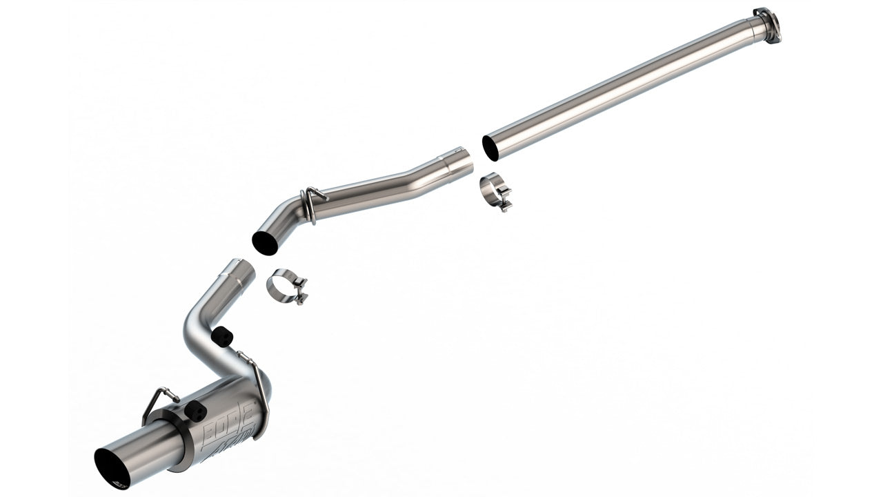 Borla ATAK Cat Back Exhaust - 4.5in Stainless Tips - 2022+ Subaru BRZ / 2022+ Toyota GR86