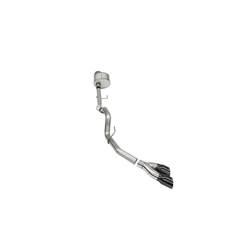 Corsa 2021-2022 Ford F-150 Regular Cab/6.5in Bed 5.0L V8 Xtreme Cat-Back Single Side Exit-Black PVD - T1 Motorsports