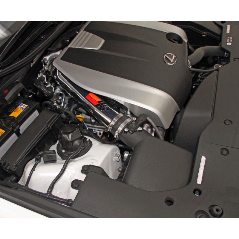 K&N 69 Series Performance Typhoon Intake Kit - Polished for 13-14 Lexus GS350 3.5L V6