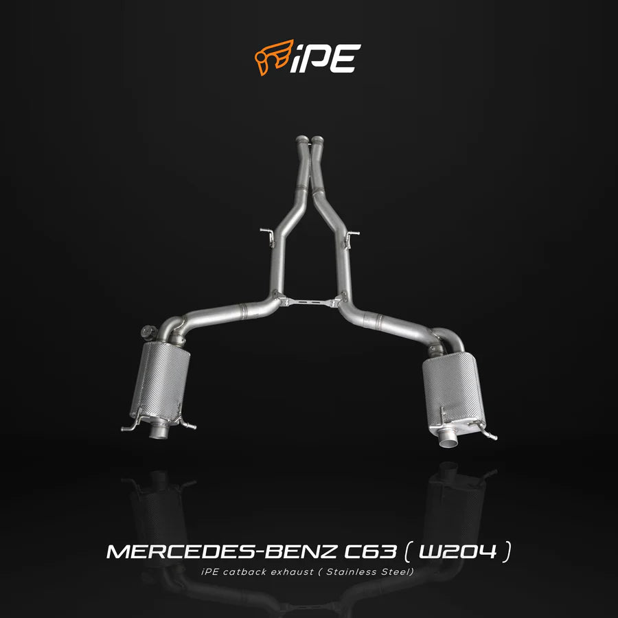 iPE Full Exhaust System for 2007-2014 Mercedes-Benz W204 C63 AMG