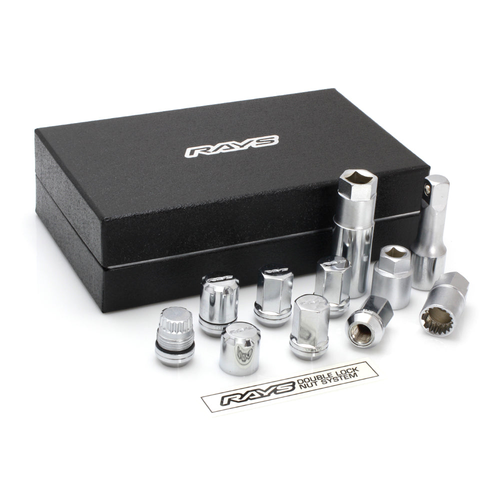 RAYS 19Hex 2-Piece Double Lock Nut Set