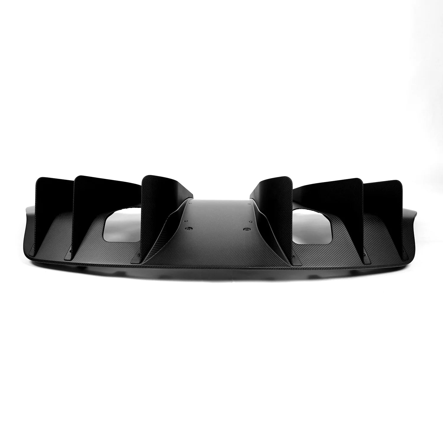 Silver Rocket SR Ultra Downforce Dry Carbon Fiber Rear Diffuser - 2022+ Porsche 718 Cayman GT4RS