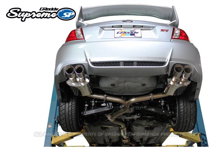 GReddy 11-14 Subaru STI Sedan Supreme SP Exhaust - T1 Motorsports