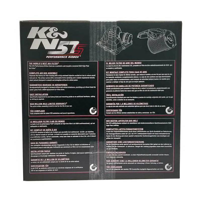 K&N Performance Intake Kit for 03-11 Audi, Seat, Skoda, VW 1.4L - 2.0L