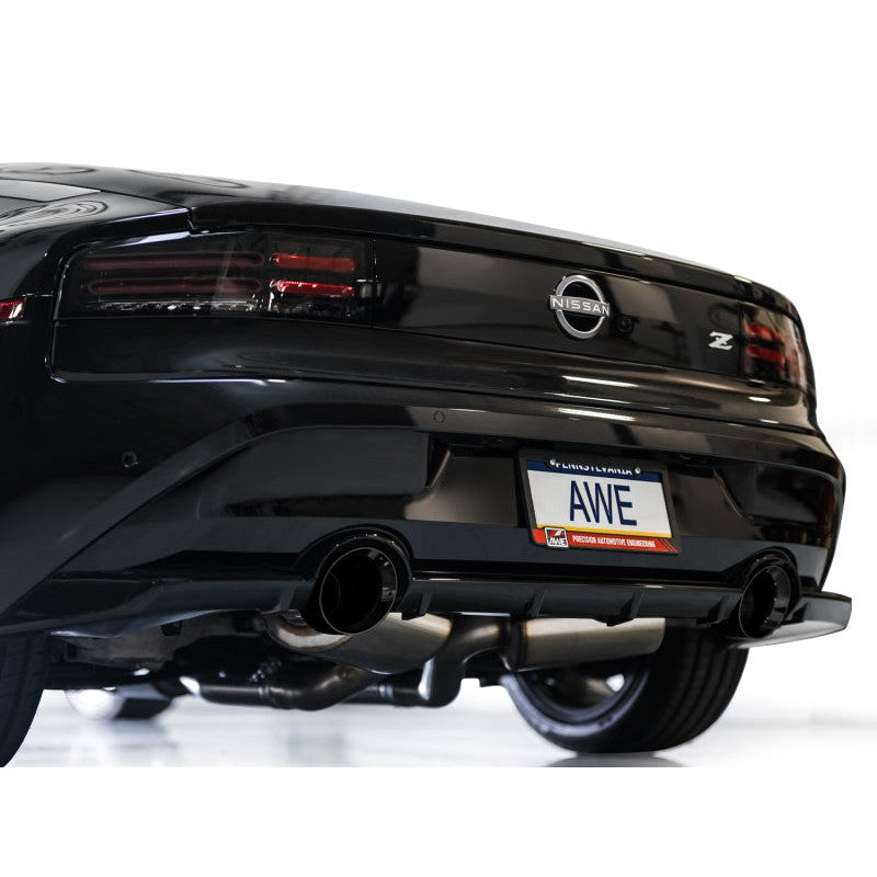 AWE Tuning Track Edition Catback Exhaust System w/Diamond Black Tips for 2023+ Nissan Z