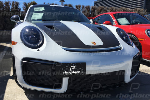 Rho-Plate V2 License Plate Relocator - Porsche 911 GT2RS (991.2) - 2018-2019