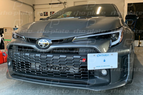 Rho-Plate V2 License Plate Relocator - Toyota GR Corolla - 2023-2024