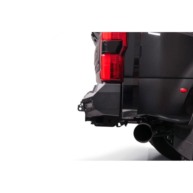 Addictive Desert Designs 23-26 Ford F250/F350/F450 SD HoneyBadger Rear Bumper - Hammer Black