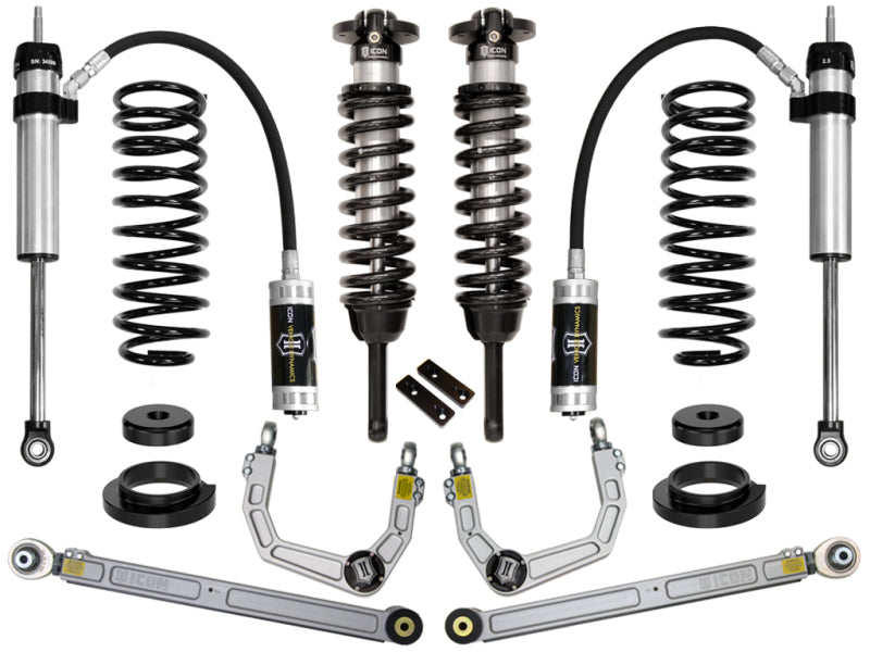 ICON 03-09 Lexus GX470 0-3.5in Stage 4 Suspension System - Billet UCA