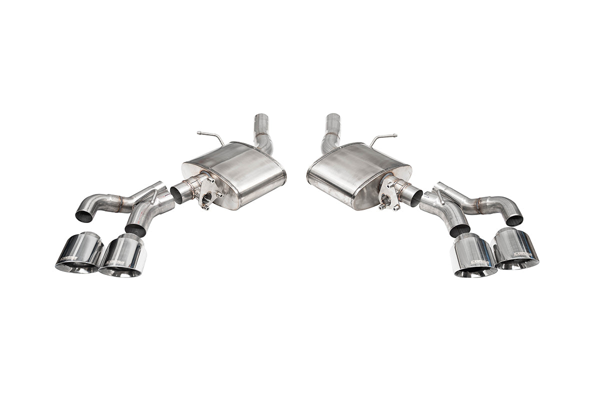 Corsa Sport Valved 3in Axle-Back Exhaust - Polished Tips - 2022-2024 Cadillac CT5-V Blackwing