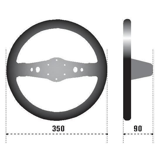 Sparco Strwhl 215 Suede Black