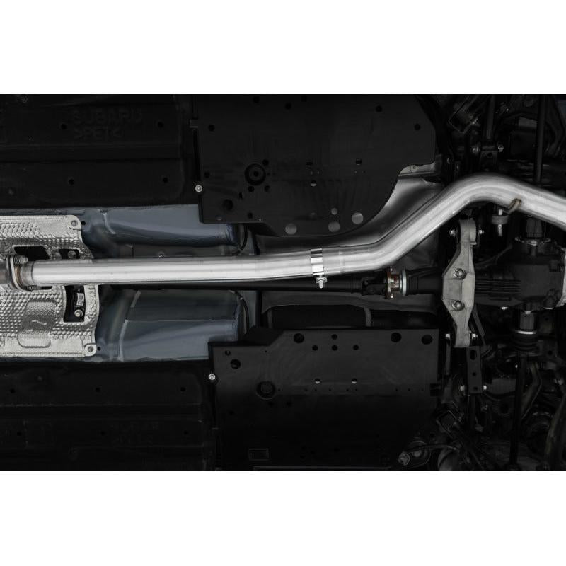 MBRP 2022 Subaru WRX 2.4L 3in Cat Back 5in OD w/ Carbon Fiber Tips - T304