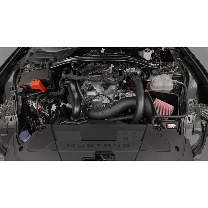 K&N 2024 Ford Mustang Ecoboost L4-2.3L F/L Turbo Aircharger - Cold Air Intake System
