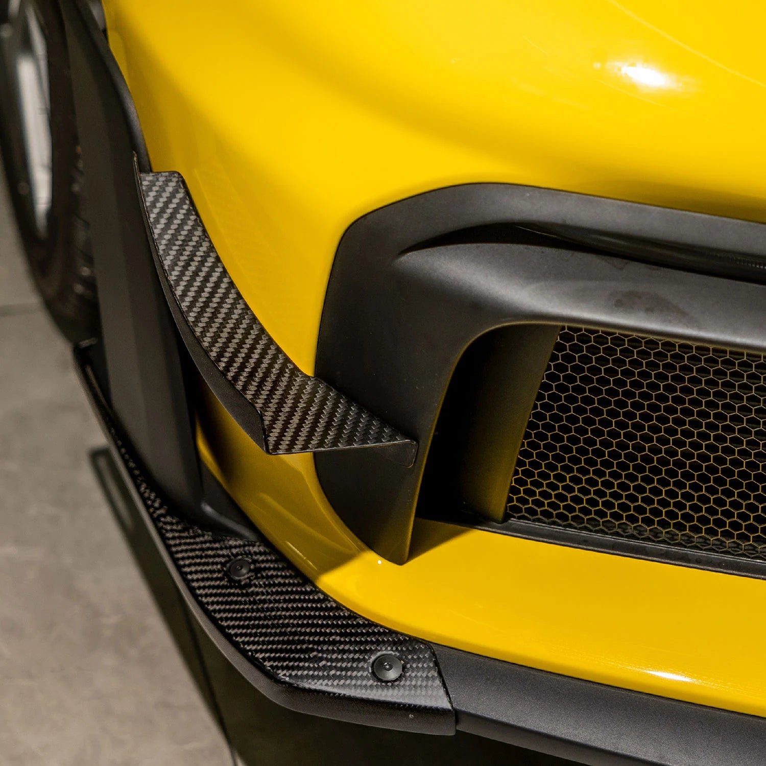 Silver Rocket SR Dry Carbon Fiber Clubsport Dive Plane & Lower Side Spoiler Pack - 2020+ Porsche 718 Cayman GT4/RS/Clubsport