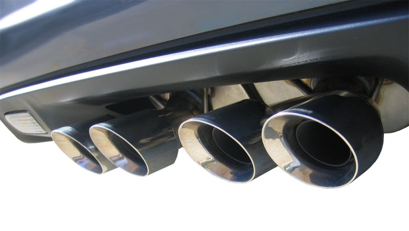 Corsa Sport Cat-Back Exhaust - Polished Tips - 2006-2011 Chevrolet Corvette C6 Z06/ZR1