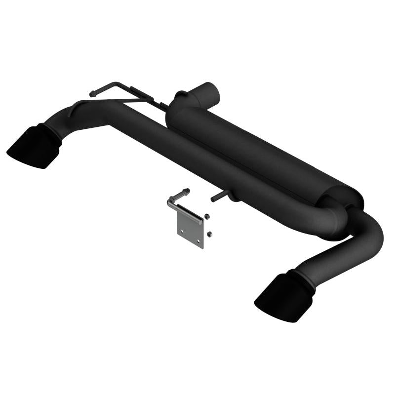 Borla Touring Axle-Back Exhaust w/ Black Coated Tips - 2021-2025 Ford Bronco 2.3L