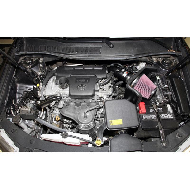 K&N 12-13 Toyota Camry 2.5L Black Typhoon Cold-Air Intake - T1 Motorsports