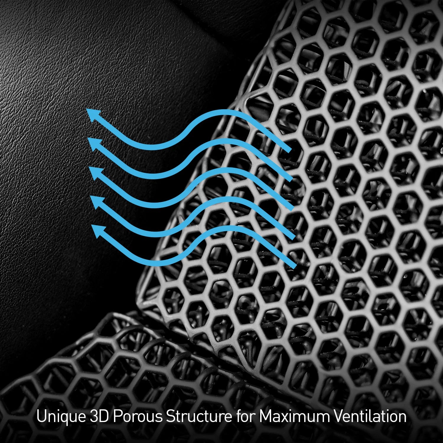 Silver Rocket SR 3D Air-Cooled Porous Seat Inseart for Porsche LWB Seat - 2016+ Porsche 991/992 GT3/GT3RS & 981/718 GT4/GT4RS